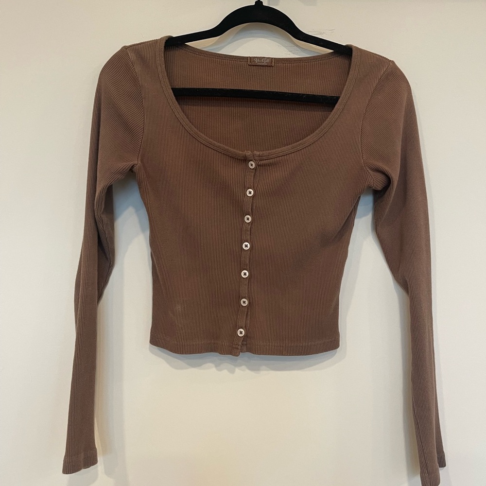 PacSun Brown Long-sleeve (John Galt Brand)